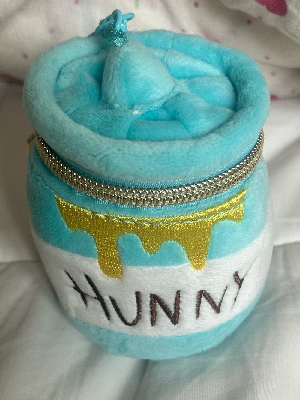 Winnie the Pooh Plush coin bag keychain
